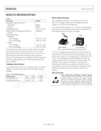 ADXRS450BEYZ-RL Datasheet Page 4