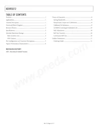 ADXRS612BBGZ-RL Datasheet Page 2