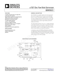 ADXRS623BBGZ-RL Datasheet Copertura