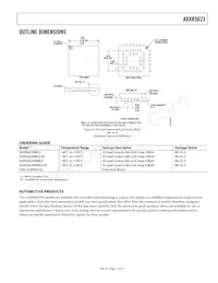 ADXRS623BBGZ-RL Datasheet Page 11