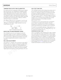 ADXRS649BBGZ-RL Datasheet Pagina 10