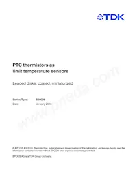 B59008C0140A040 Datasheet Copertura