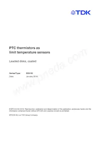 B59100C0140A070 Datasheet Copertura