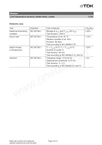 B59100C0140A070 Datasheet Pagina 3