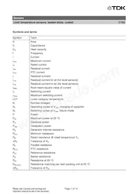 B59100C0140A070 Datasheet Pagina 7