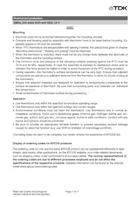 B59101P1080A062 Datasheet Pagina 7