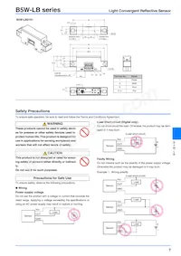B5W-LB1122-1 Datasheet Page 7
