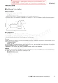 EE-SX1109 Datasheet Page 4