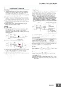 EE-SX3173-P2 Datasheet Pagina 5