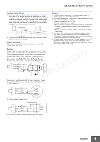 EE-SX3173-P2 Datasheet Pagina 6