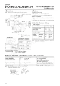 EE-SX4239-P2 Datasheet Copertura