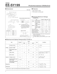 EE-SY199 Datasheet Cover