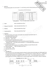 GP1UX511QS Datenblatt Seite 3