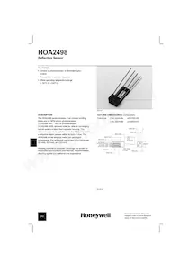 HOA2498-003 Datasheet Cover