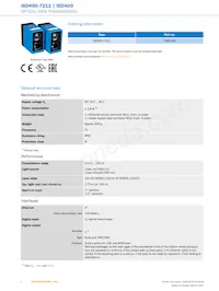 ISD400-7211 Datasheet Pagina 2