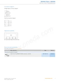 ISD400-7211 Datasheet Pagina 5