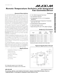 MAX6670AUB40+T Datenblatt Cover