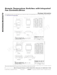 MAX6670AUB40+T Datasheet Pagina 8