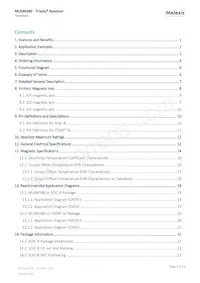 MLX90380LDC-BAB-100-SP Datasheet Page 2