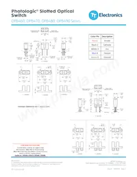 OPB480L11Z Datenblatt Seite 2