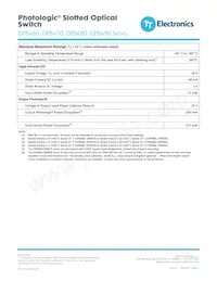 OPB480L11Z Datasheet Page 3