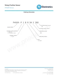 PHS04-P1BR5KE280數據表 頁面 3