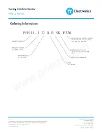 PHS11-1DBR5KE90 Datasheet Pagina 3