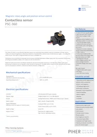 PSC360G2-F2AA-C0002-ERA360-05K Datasheet Copertura