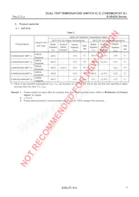 S-5842AAAL-M6T1U Datasheet Pagina 5