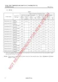 S-5842AAAL-M6T1U Datasheet Pagina 6