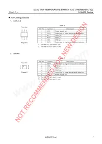 S-5842AAAL-M6T1U Datasheet Pagina 7