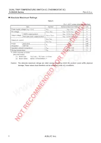 S-5842AAAL-M6T1U Datasheet Pagina 8