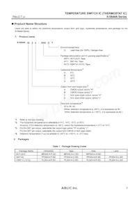 S-5844ACAB-M5T1U Datasheet Pagina 3