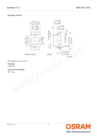 SFH 3211 FA-3/4-Z數據表 頁面 6