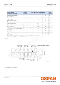 SFH 3211 FA-3/4-Z數據表 頁面 8