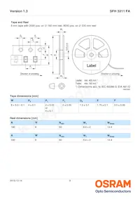 SFH 3211 FA-3/4-Z數據表 頁面 9