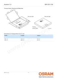 SFH 3211 FA-3/4-Z Datasheet Pagina 11