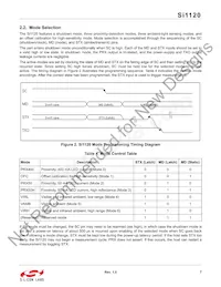 SI1120-A-GM Datasheet Pagina 7