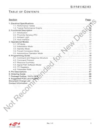 SI1142-A11-YM0 Datasheet Page 3