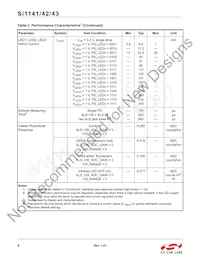 SI1142-A11-YM0 Datasheet Pagina 6