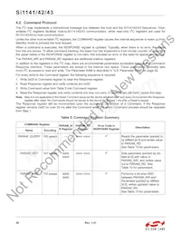 SI1142-A11-YM0 Datasheet Pagina 20