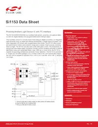 SI1153-AA9X-GM Datasheet Cover