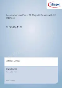 TLE493DA1B6HTSA1 Datasheet Copertura