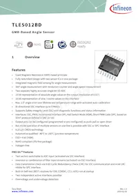 TLE5012BDE9200XUMA1數據表 封面