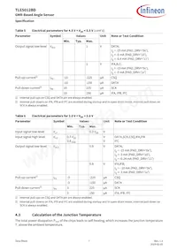 TLE5012BDE9200XUMA1數據表 頁面 7