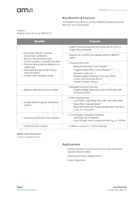 TMD26723 Datasheet Page 2