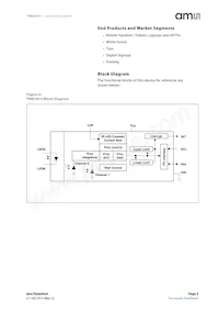 TMD26723 Datasheet Pagina 3