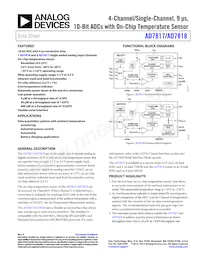 AD7817BRU-REEL7數據表 封面