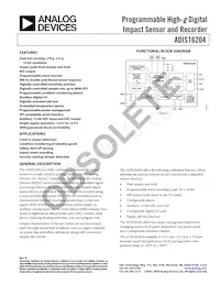 ADIS16204BCCZ Datasheet Cover