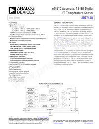 ADT7410TRZ-REEL Datasheet Cover